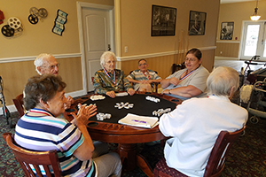 Assisted Living Entertainment At The Legends Village in Washington, IN